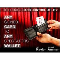Any Card to Any Spectator's Wallet (DVD and Gimmick) By Jeff Kay