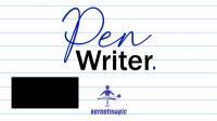PEN WRITER Black
