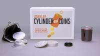 Cylinder and Coins (Gimmicks and Online Instructions) by Joshua