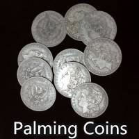 Palming Coins (Morgan Version 1 pices)