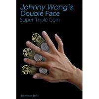 Double Face Super Triple Coin Eisenhower Dollar (with DVD) by Jo