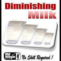 Diminishing Milk Glasses by Mr. Magic